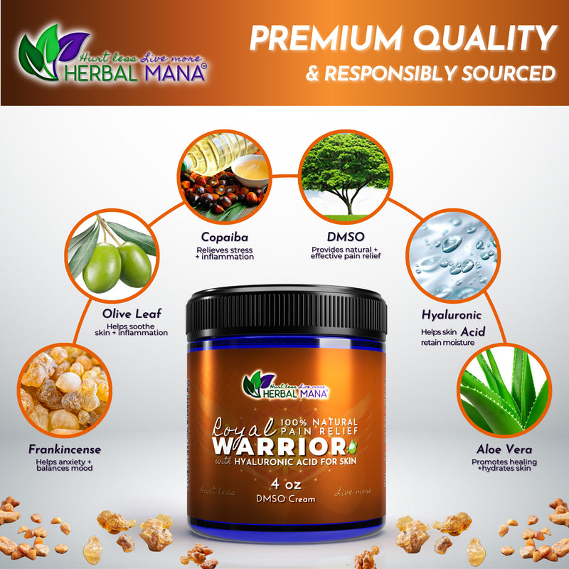 Royal Warrior Frankincense DMSO Cream