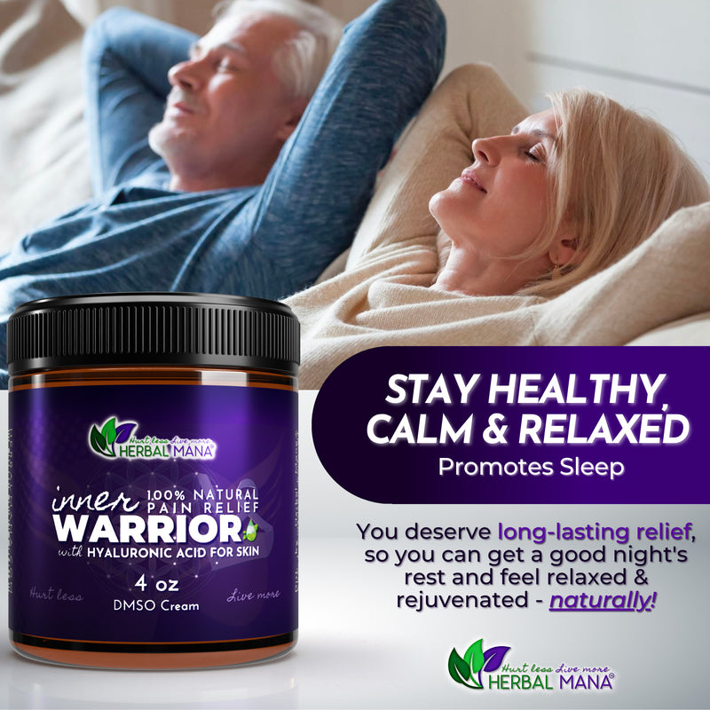 DMSO Cream for Nerve Pain Relief & Sleep | Inner Warrior