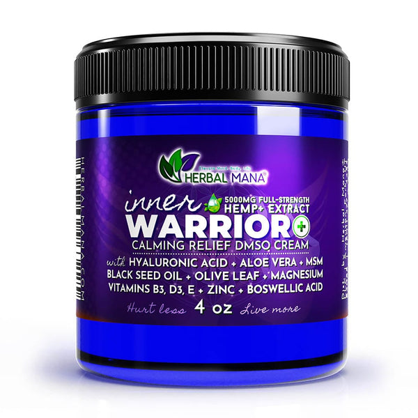 Inner Warrior+ Calming Relief DMSO Cream (5000mg)